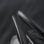 Coach Metropolitan Duffel Bag in Signature Black Canvas