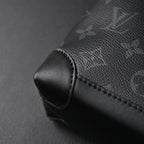 Louis Vuitton Soft Trunk Messenger – Monogram Eclipse Canvas with Silver Chain